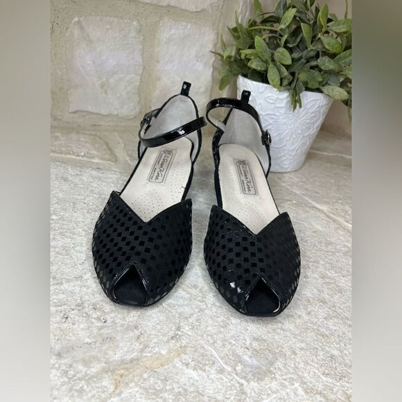 Werner Kern SANNA Black dance shoes Size 4.5 US 8 Eu 37 1/3 - Picture 2 of 12